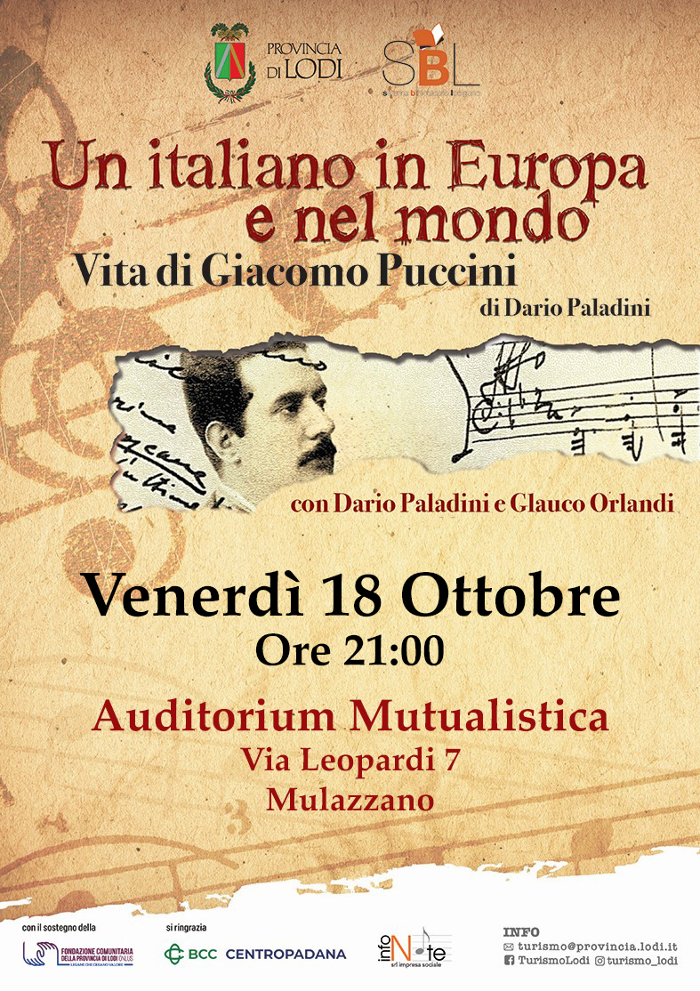 Un italiano in Europa e nel mondo - Vita di Giacomo Puccini